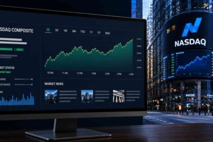 Nasdaq Composite market chart and Nasdaq stock market data