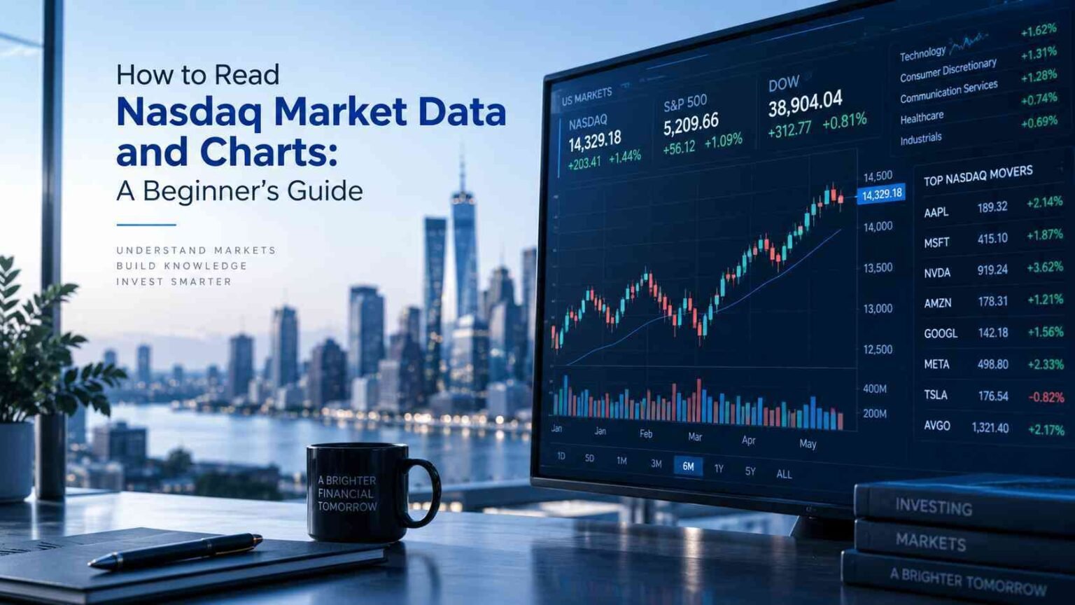 How to Read Nasdaq Market Data and Charts